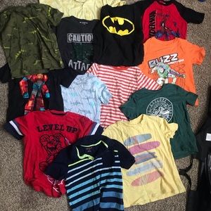 Bundle of boy clothes